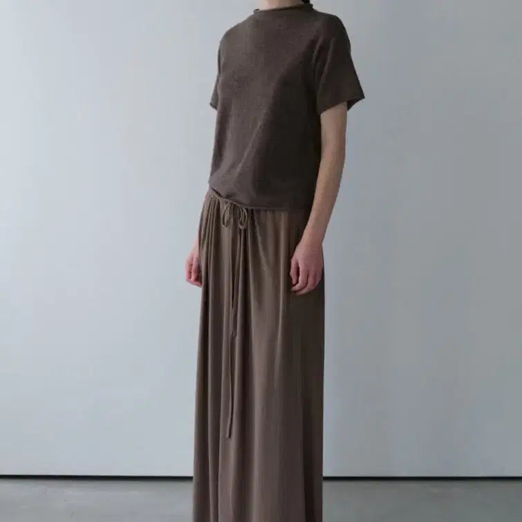 [BUNJANG] Ouhden Soft Maxi Skirt / 오브헤덴 소프트 맥시스커트