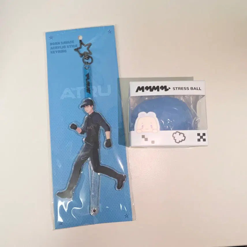 [BUNJANG] Plaive Kalfatu Bongsabiji MD Yejun Sticky Keychain & Mmemimoo Mmyemu Stress Ball Bundle Set / 플레이브 칼파투 본새비지 md 예준 스틱키링 므메미무 몌무 스트레스볼 일괄 양도