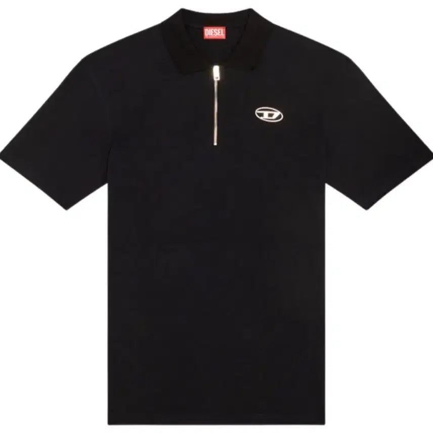[BUNJANG] Diesel Half-Zip Polo Shirt / [L] 디젤 폴로셔츠 하프집업