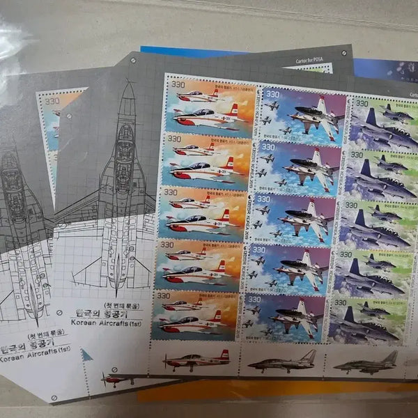 [BUNJANG] Korean Aviation First Day Cover & Eternal Stamp Collection / 기념우표 초일봉투 영원우표 팝니다