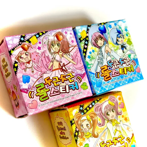 [BUNJANG] Character Collectible Change Cardcaptor Sakura Doki Doki Roll Sticker Set / 캐릭캐릭체인지 캐캐체 아무 두근두근 롤스티커 3종 일괄