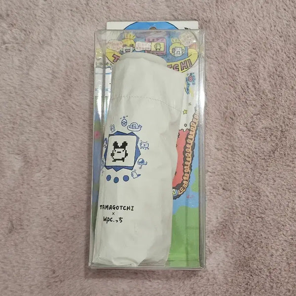 [BUNJANG] Wpc. Tamagotchi Collaboration Blackout Parasol - Mimitchi White / Wpc. 다마고치 콜라보 암막양산 미미치 화이트