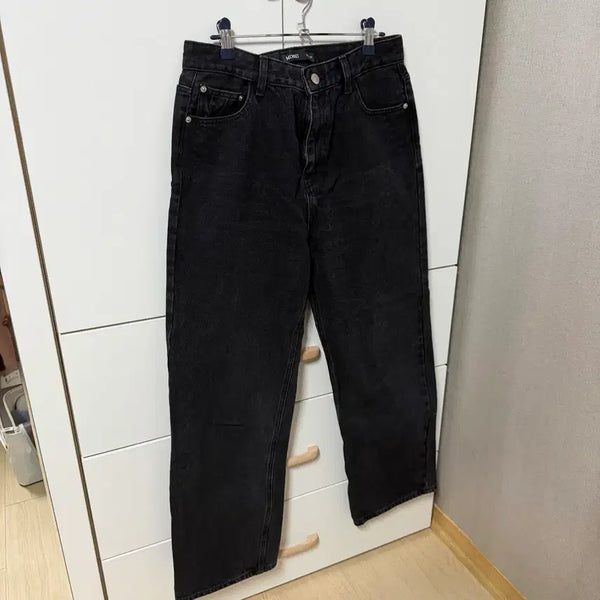 [BUNJANG] Mixxo Black Denim Pants / 미쏘 블랙 데님 팬츠