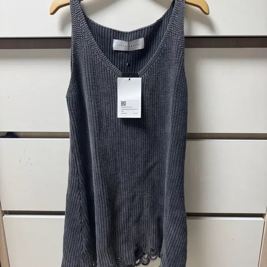 [BUNJANG] Trimingbird Sleeveless Knit Dress / 트리밍버드 민소매 티셔츠 니트원피스 새상품