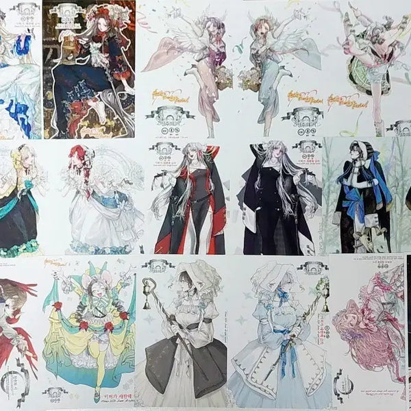 [BUNJANG] Jinjusi Ansini Character Stickers Pack / 진주의시 인물인스 장당 300원에 판매해요