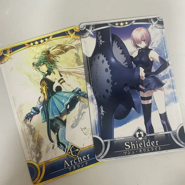 [BUNJANG] Fate/Grand Order Arcade Card - Mash Kyrielight & Atalanta Photocard / <오늘까지 급처> 페이트 그랜드 오더 아케이드 카드 포토카드 포카 마슈 아탈란테 페그오 fate 피규어 굿즈