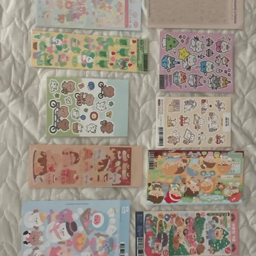 [BUNJANG] Diary Decoration Sticker Seal Sticker Set / 다꾸 스티커 씰스티커