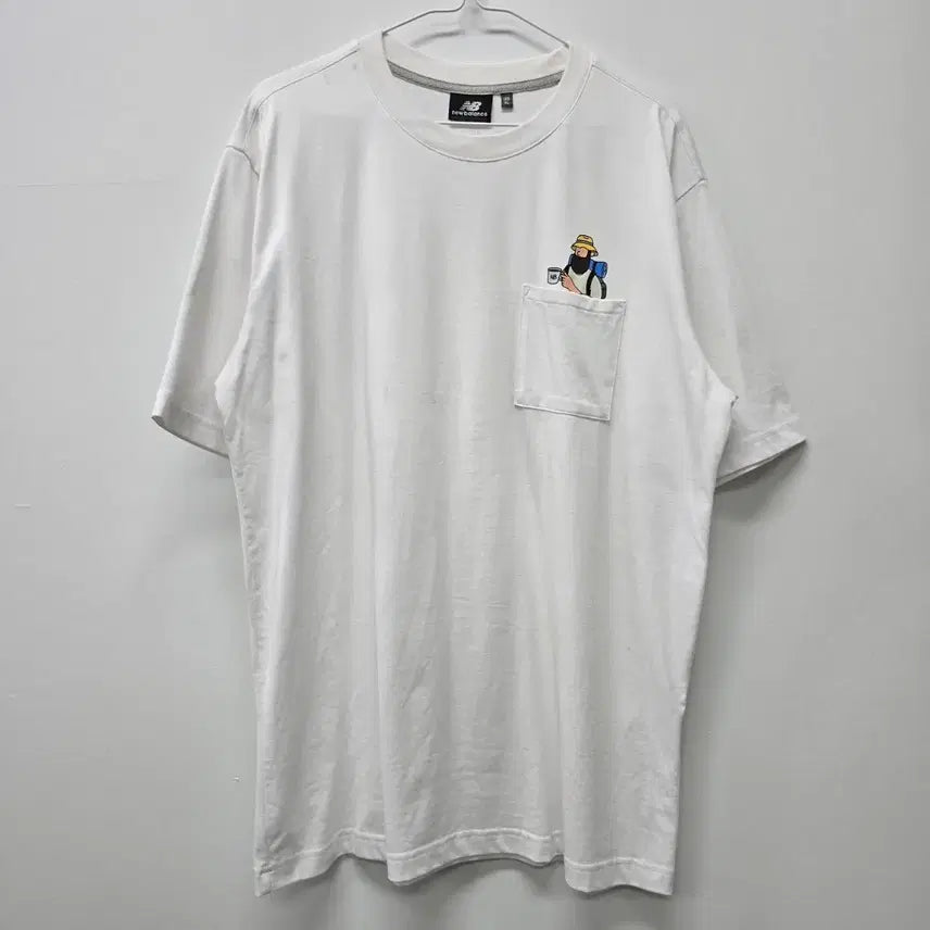 [BUNJANG] New Balance 110 Size Round T-Shirt / 뉴발란스 110사이즈 라운드티/4133/더본