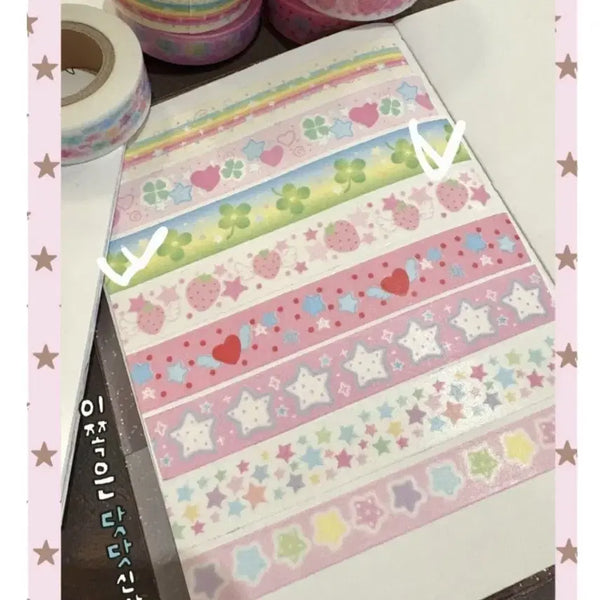 [BUNJANG] Clover Washi Tape Snippets / 마테 띵 클로버