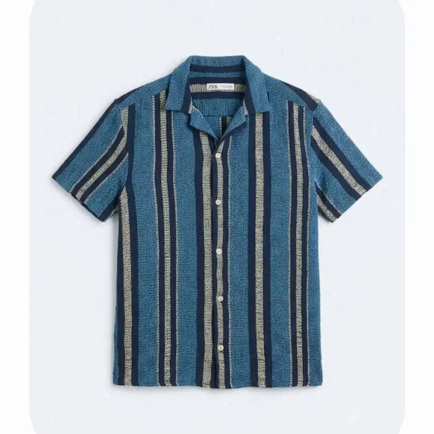 [BUNJANG] Zara Men's Striped Shirt M / 당일발송)m.자라 남성셔츠