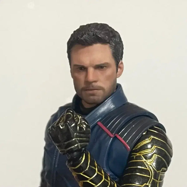 [BUNJANG] S.H.Figuarts Winter Soldier (Bucky Barnes) + Flashback Head / shf 버키반즈+플래시백헤드