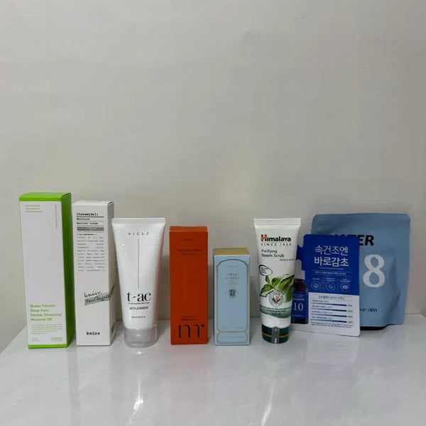[BUNJANG] Bundle Set: Ingredient Editor, Molvani, It's Skin, Livem Toner Pads & Cleansing Foam / 일괄) 성분에디터 몰바니 히말라야 잇츠스킨 리브엠 토너 패드 클렌징폼