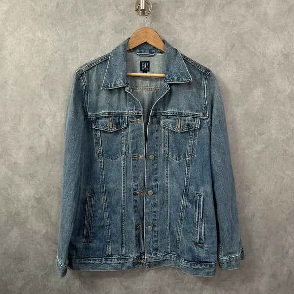 [BUNJANG] Gap Denim Jacket - M / 갭 데님 자켓 청자켓 M