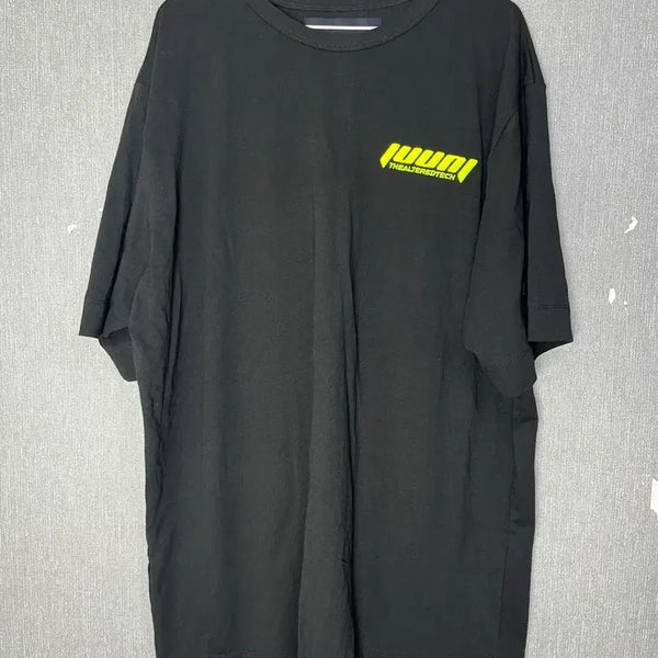 [BUNJANG] Juun.J Embroidered Short Sleeve T-Shirt / 준지 자수 반팔