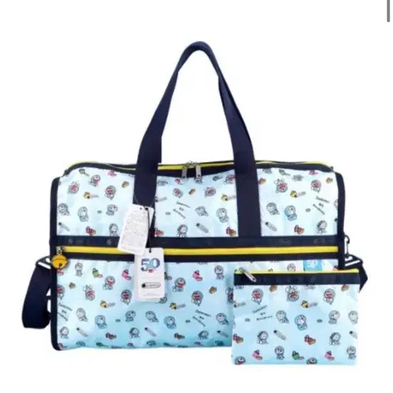 [BUNJANG] Lesportsac Doraemon 50th Anniversary Boston Bag Tote Travel Bag / [새제품] 레스포삭 Lesportsac 도라에몽 50주년 한정판 보스턴백 토트백 여행가방 레스포색 기안84 가방
