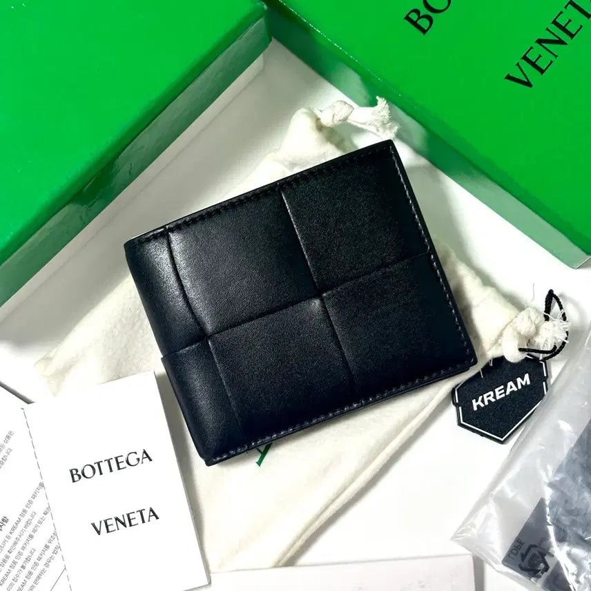 [BUNJANG] Bottega Veneta Intrecciato Cassette Bifold Wallet / 보테가베네타 인트레치아토 카세트 반지갑