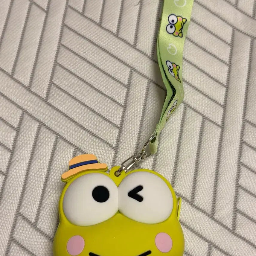 [BUNJANG] Keroppi Silicone Coin Pouch / [새상품] 케로케로케로피 실리콘 동전지갑