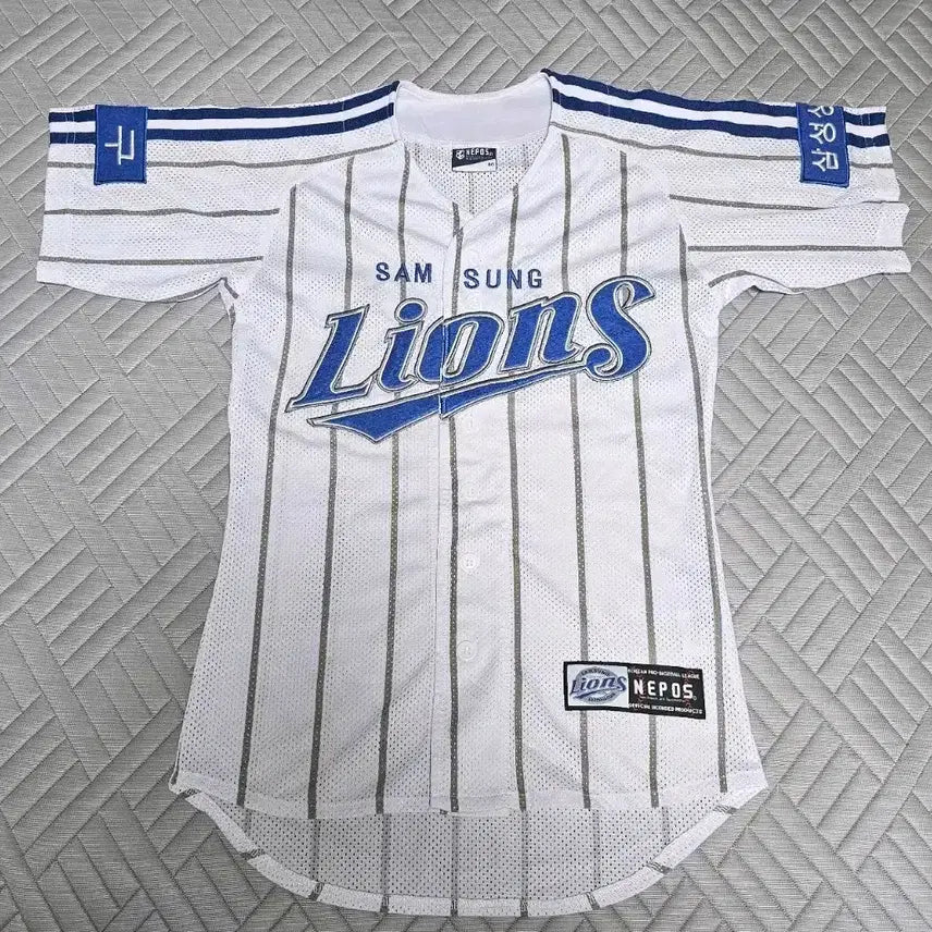 [BUNJANG] Samsung Lions Dynasty Era No-Marking Jersey / [가격포기,XS] 삼성라이온즈 왕조시절 노마킹 유니폼