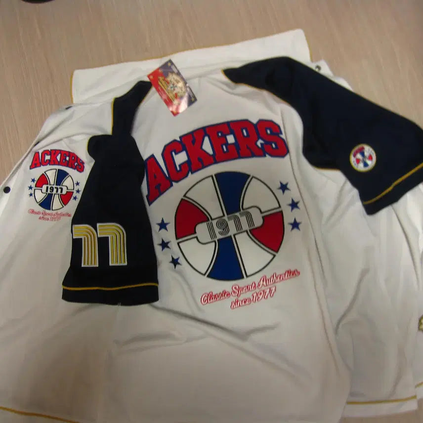 [BUNJANG] Embroidered Logo Baseball Jersey / 야구티  모두 자수로고  뽀대남