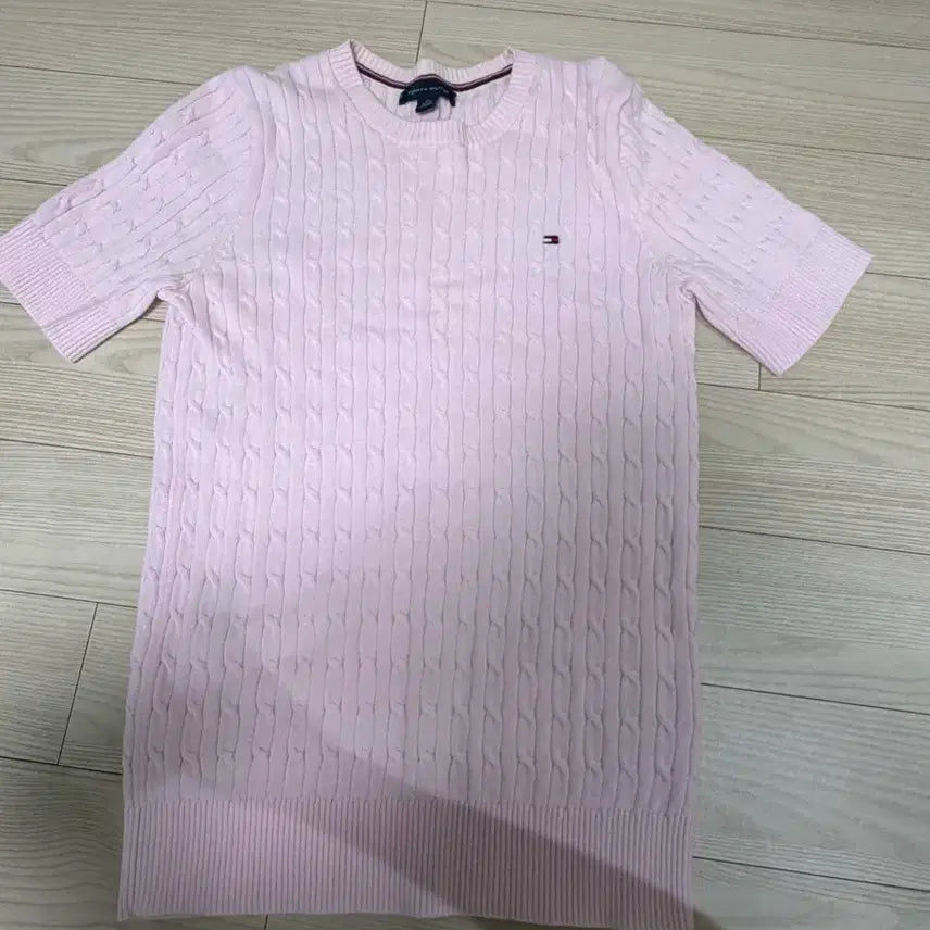 [BUNJANG] Tommy Hilfiger Genuine Short Sleeve Knit / 타미 정품 반팔 니트