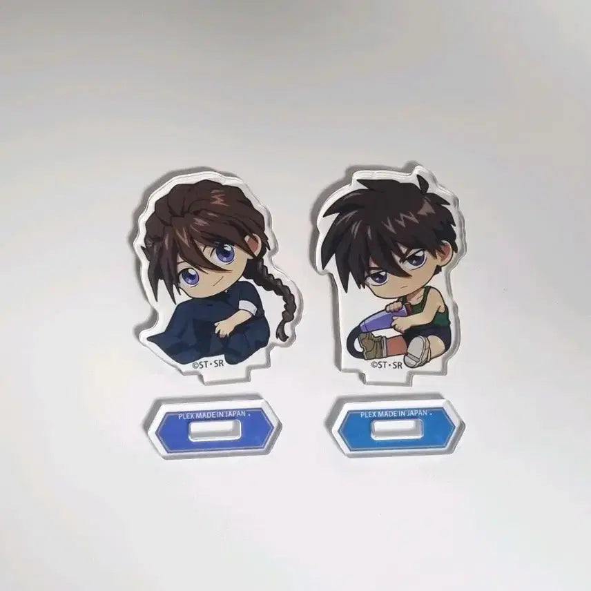[BUNJANG] Gundam Wing SD Acrylic Standee Hiro Duo Bundle Set / 건담w 윙 SD 아크릴스탠드 굿즈 히이로 듀오 일괄 판매