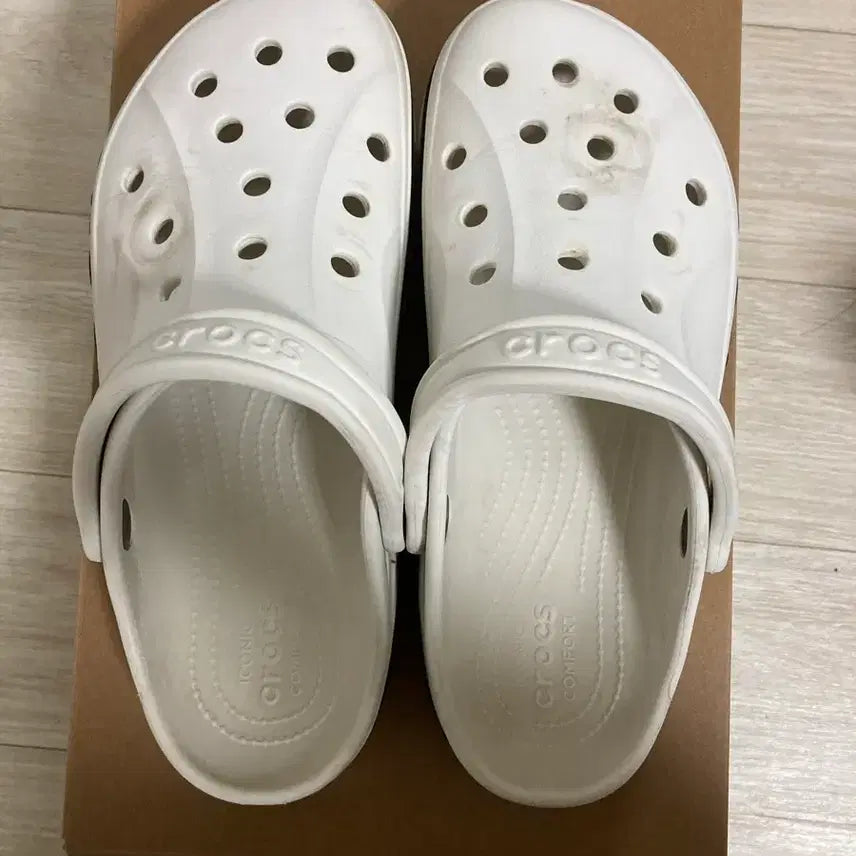 [BUNJANG] Crocs Classic Clog White / 크록스 클로그 화이트