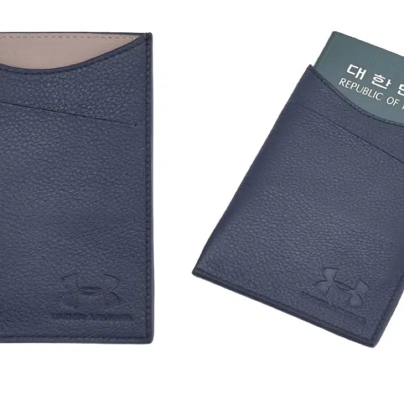 [BUNJANG] Under Armour Leather Card and Passport Holder / 언더아머 카드 여권 케이스