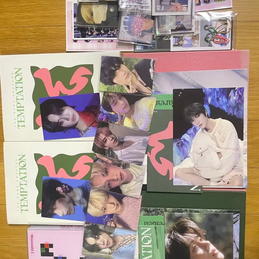 [BUNJANG] TXT TEMPTATION Photocard & Goods Bundle Set / 투바투 굿즈