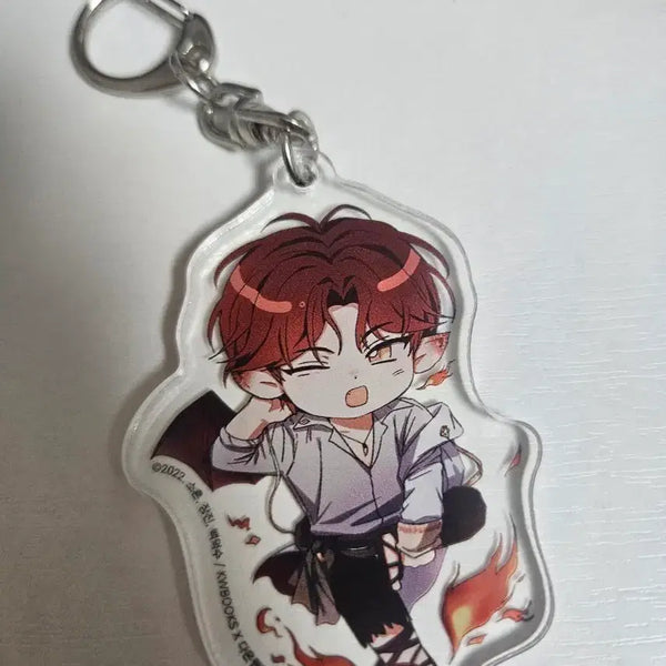 [BUNJANG] Demouth Chayu Jin Official Acrylic Keyring / 데못죽 차유진 공식 아크릴 키링