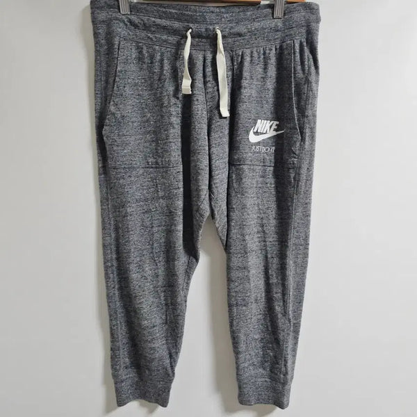 [BUNJANG] Nike Just Do It Melange Charcoal Jogger Pants / [L] 정품 나이키 JUST DO IT 메란지 차콜 조거 팬츠 / 트레이닝 바지