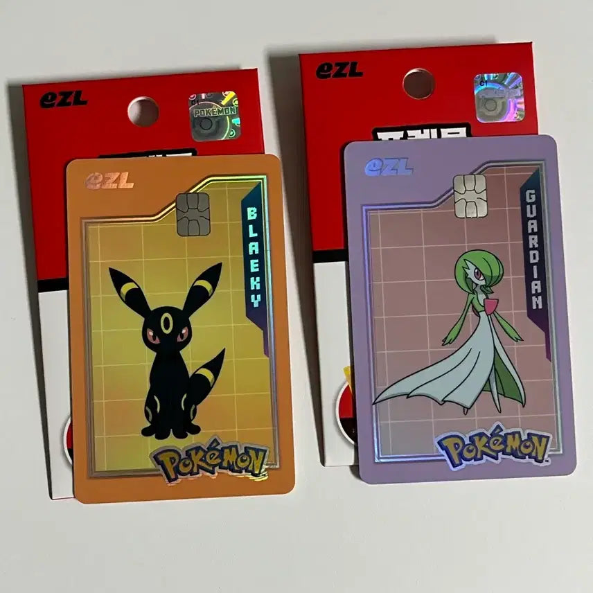 [BUNJANG] EZL Blacky Gardian Pokemon Bundle Set / 일괄) 이즐 EZL 포켓몬 교통카드 블래키 가디안