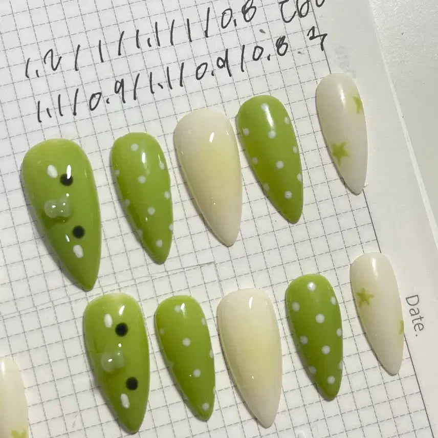 [BUNJANG] Custom Press-On Nails (5,000 KRW) / // 오천원 주문제작 네일 //