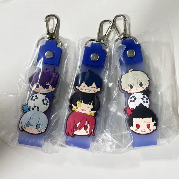 [BUNJANG] Blue Lock Lottery Exclusive Keychain Bundle Set - Isagi, Bachira, Chigiri, Nagi, Baro, Karasu, Hiori / 일괄)블루록 쿠지 키링 이사기 바치라 치기리 나기 바로 카라스 히오리