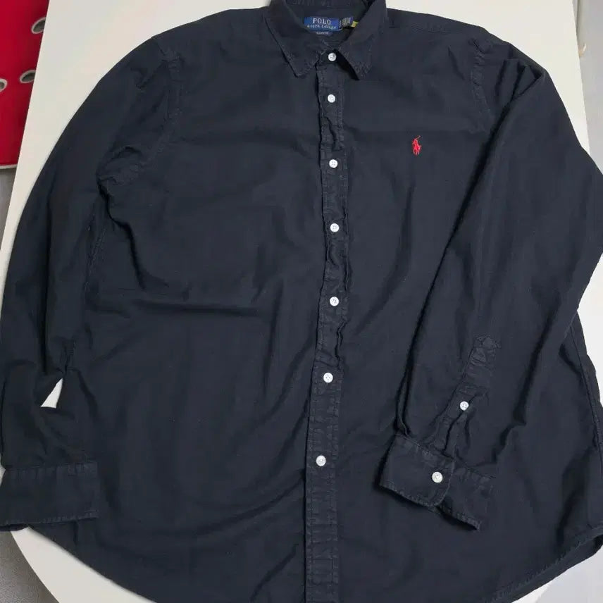 [BUNJANG] Polo Ralph Lauren Men's Black Classic Fit Shirt XL / 폴로 랄프로렌 남성 셔츠 블랙 클래식핏 XL 팔아요