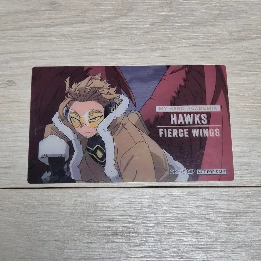 [BUNJANG] My Hero Academia Hawks Exhibition Clear Card / 나히아 히로아카 호크스 전시회 클리어 카드 판매