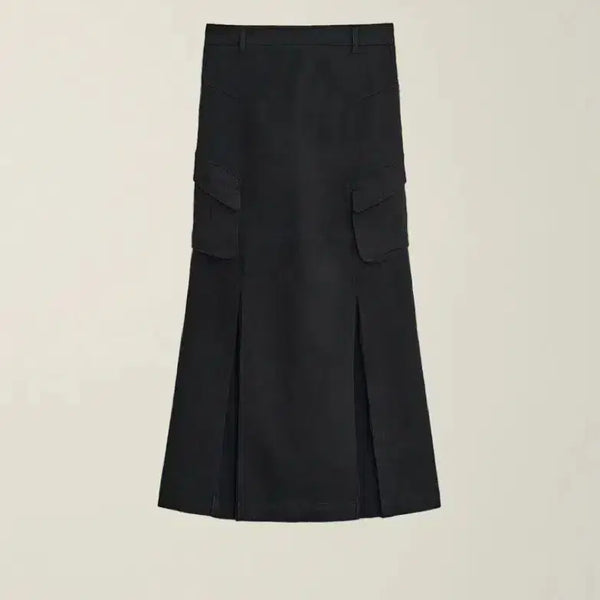 [BUNJANG] Numare EE Cargo Long Skirt Black S / 새상품) 누마레 ee 카고 롱 스커트 블랙 s