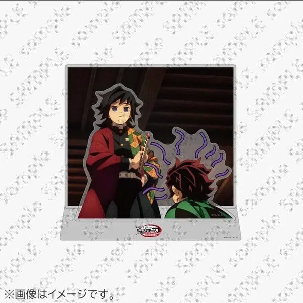 [BUNJANG] Demon Slayer: Kimetsu no Yaiba Mugen Train Arc Tanjiro & Giyu Scene Acrylic Stand / 귀멸의 칼날 무한성편 장면 그대로 아크릴 탄지로 기유