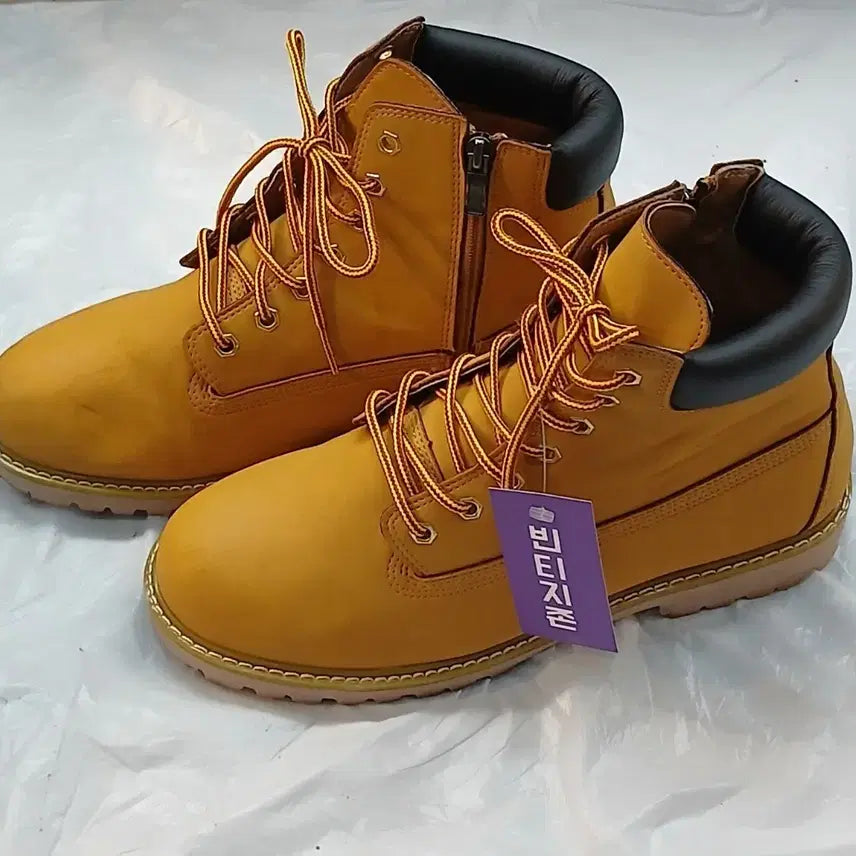 [BUNJANG] Public Garden Vintage Walker Boots (280) / 빈티지존  퍼블릭가든 워커 부츠 280