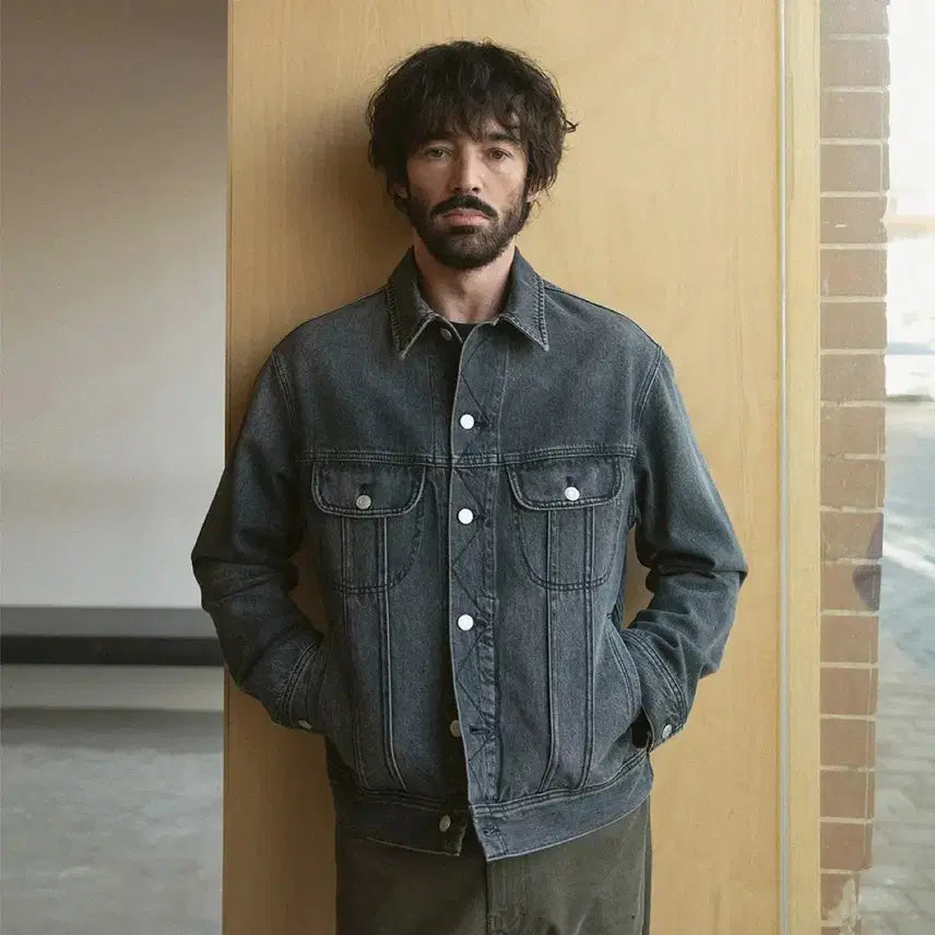 [BUNJANG] Another Office Denim Rider Jacket Size 3 / 어나더오피스 데님 라이더 자켓 3사이즈 팝니다