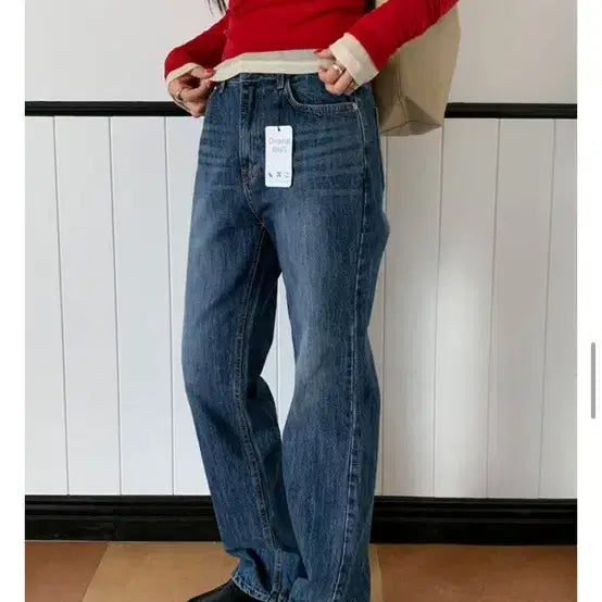 [BUNJANG] Trendy Apparel Basic Straight Fit Denim M / 트렌디 어페럴 베이셜 스트레이트 일자데님 m