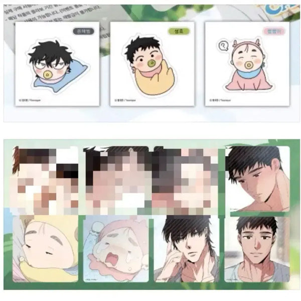 [BUNJANG] Haetteuneun Jip Coaster Ttibu Set / 해 뜨는 집 코스터 띠부 세트