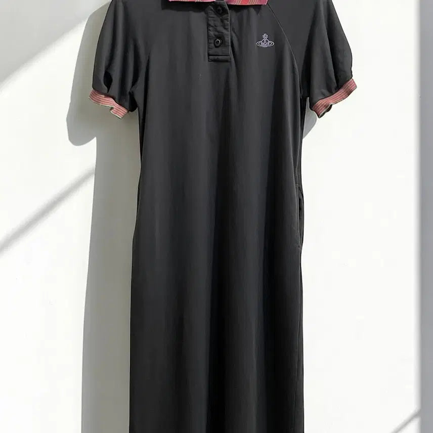 [BUNJANG] Vivienne Westwood Anglomania Polo Collar Cotton Dress / 비비안 웨스트우드 앵글로매니아 카라 원피스