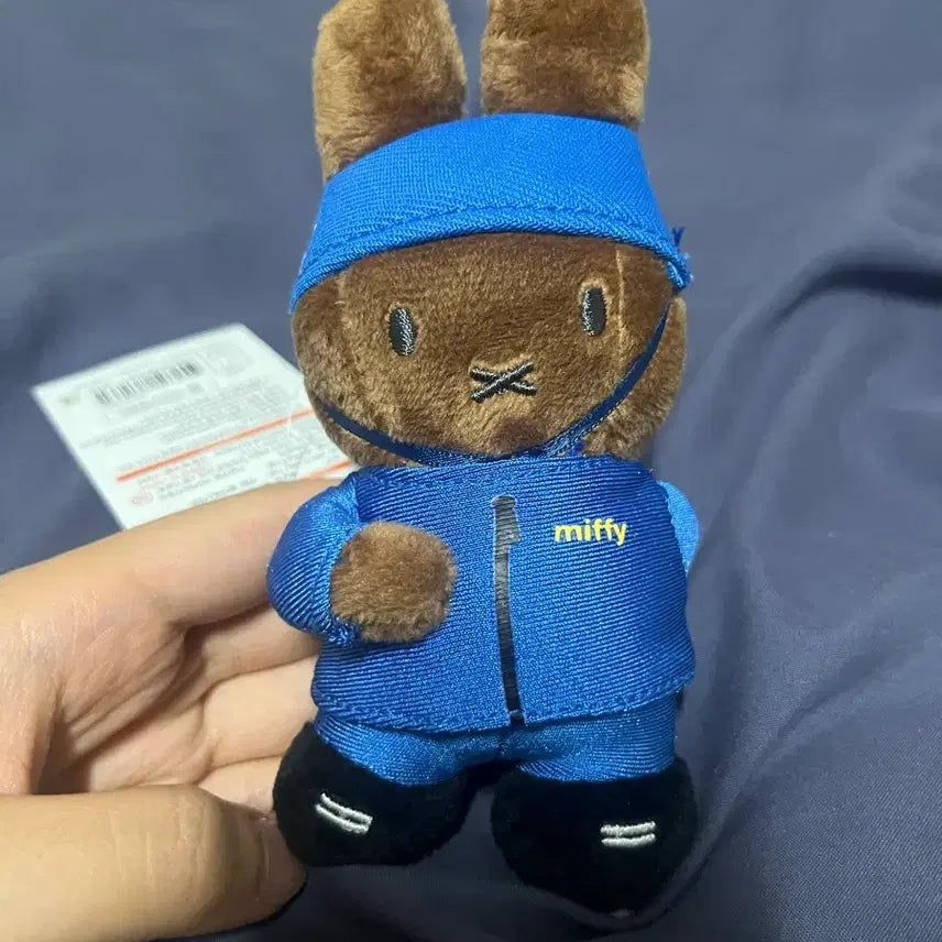 [BUNJANG] Miffy Melanie Short Track Doll Keychain / 미피 멜라니 쇼트트랙 인형 키링