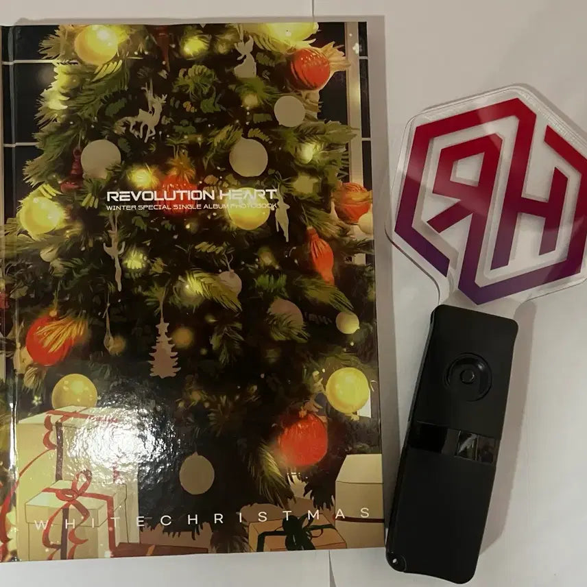 [BUNJANG] Re;Revolution White Snow Album Photobook Set / 리레볼루션(구 레하) 응원봉, 흰눈이 내려와 앨범