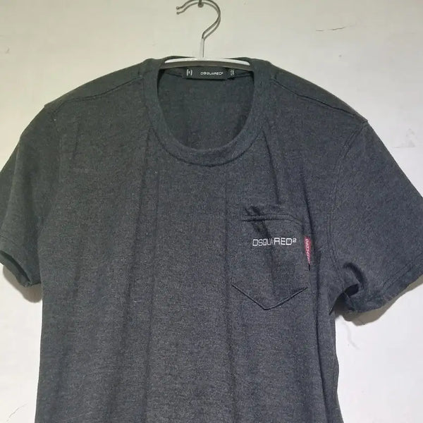 [BUNJANG] DSQUARED2 Pocket T-Shirt Gray Size 100 / 빈티지존 DSQUARED2 포켓 반팔티 100