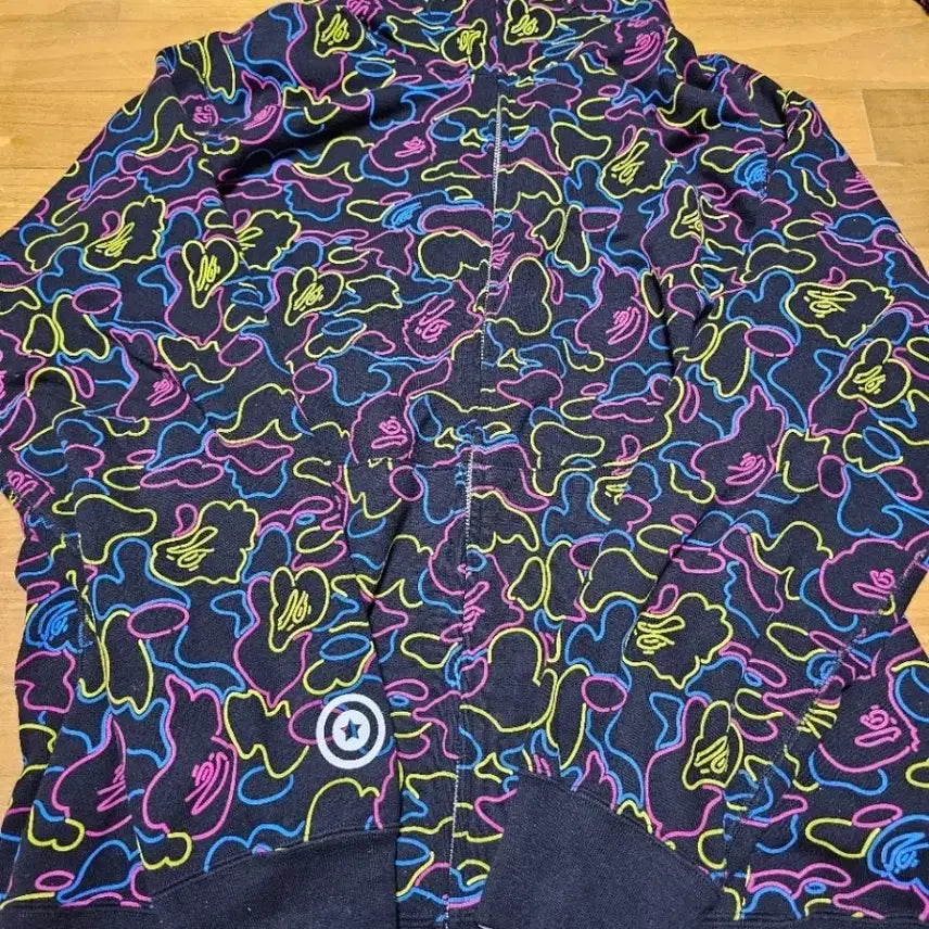 [BUNJANG] BAPE Neon Shark Hoodie XXL / 베이프 네온 샤크 후드 xxl 2xl