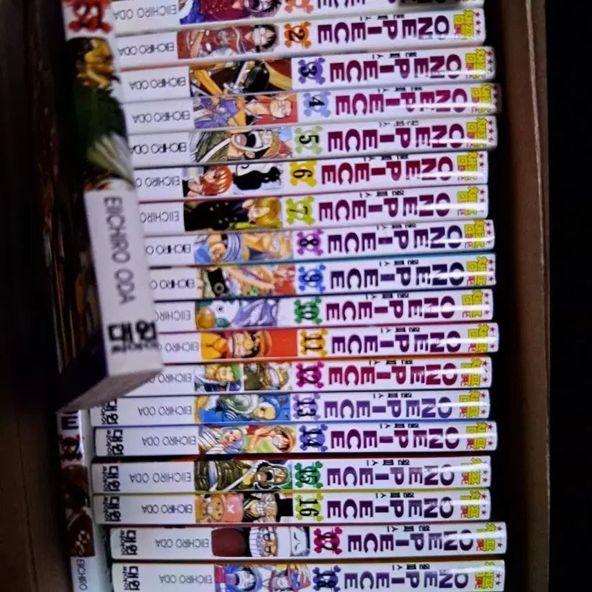 [BUNJANG] One Piece Manga Volumes 1-22 Full Set / 원피스 만화책 1권부터 22권 전권 판매합니다