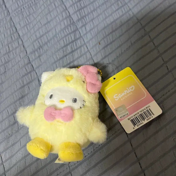[BUNJANG] Hello Kitty Chick Keychain / 헬로키티 키티 병아리 인형 키링