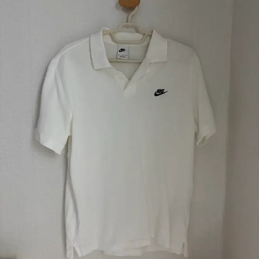 [BUNJANG] Nike Short Sleeve Polo Shirt White / 나이키 반팔 카라티 화이트