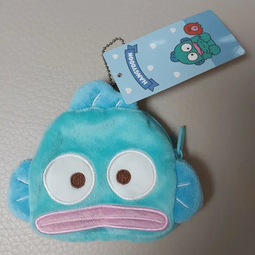 [BUNJANG] Sanrio Hangyodon Coin Pouch / 산리오 한교동 동전 지갑 파우치 새상품